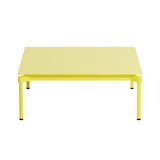 Fromme Outdoor Coffee Table: Yellow