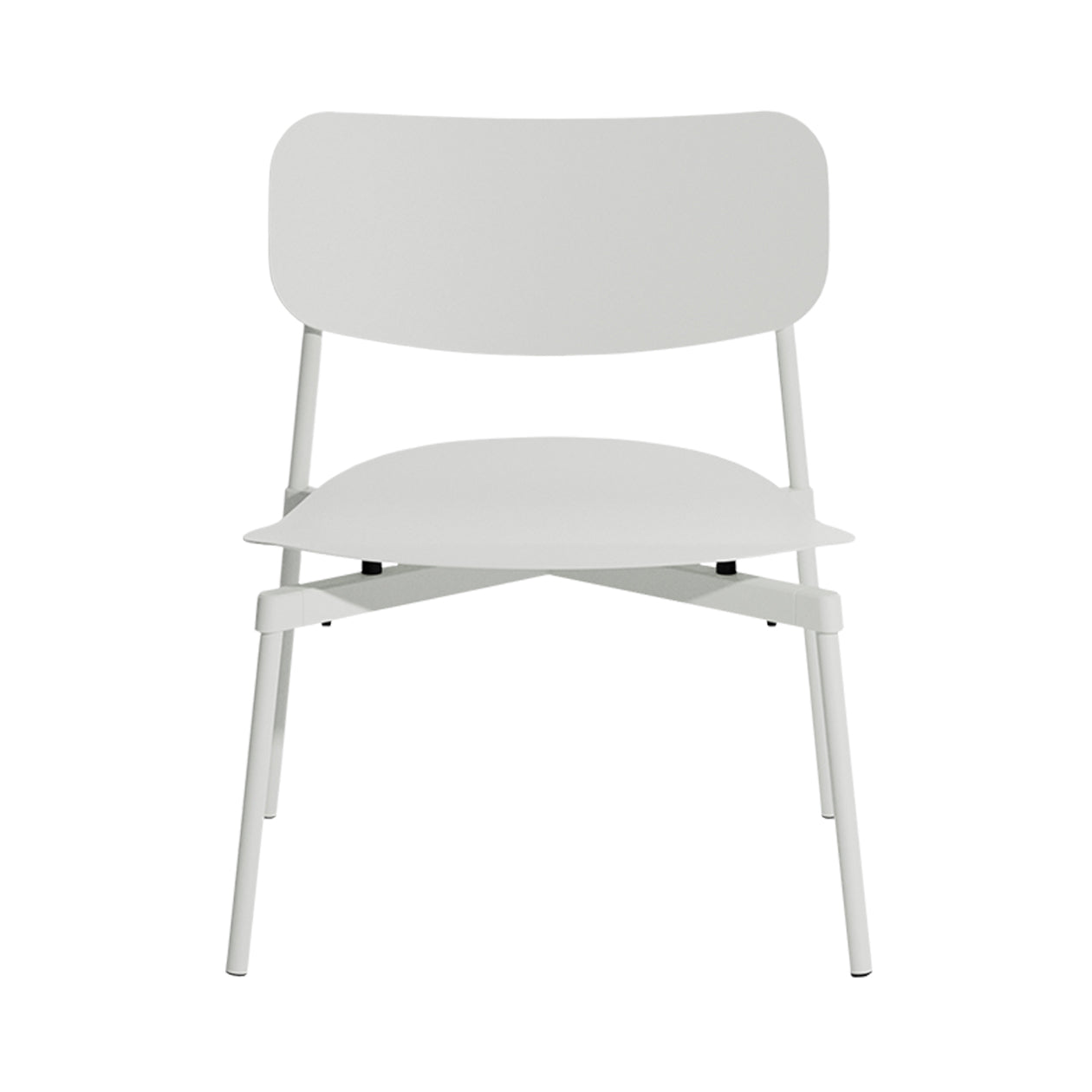 Fromme Stacking Lounge Chair: Pearl Grey