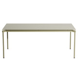 Fromme Dining Table: Rectangle + Jade Green