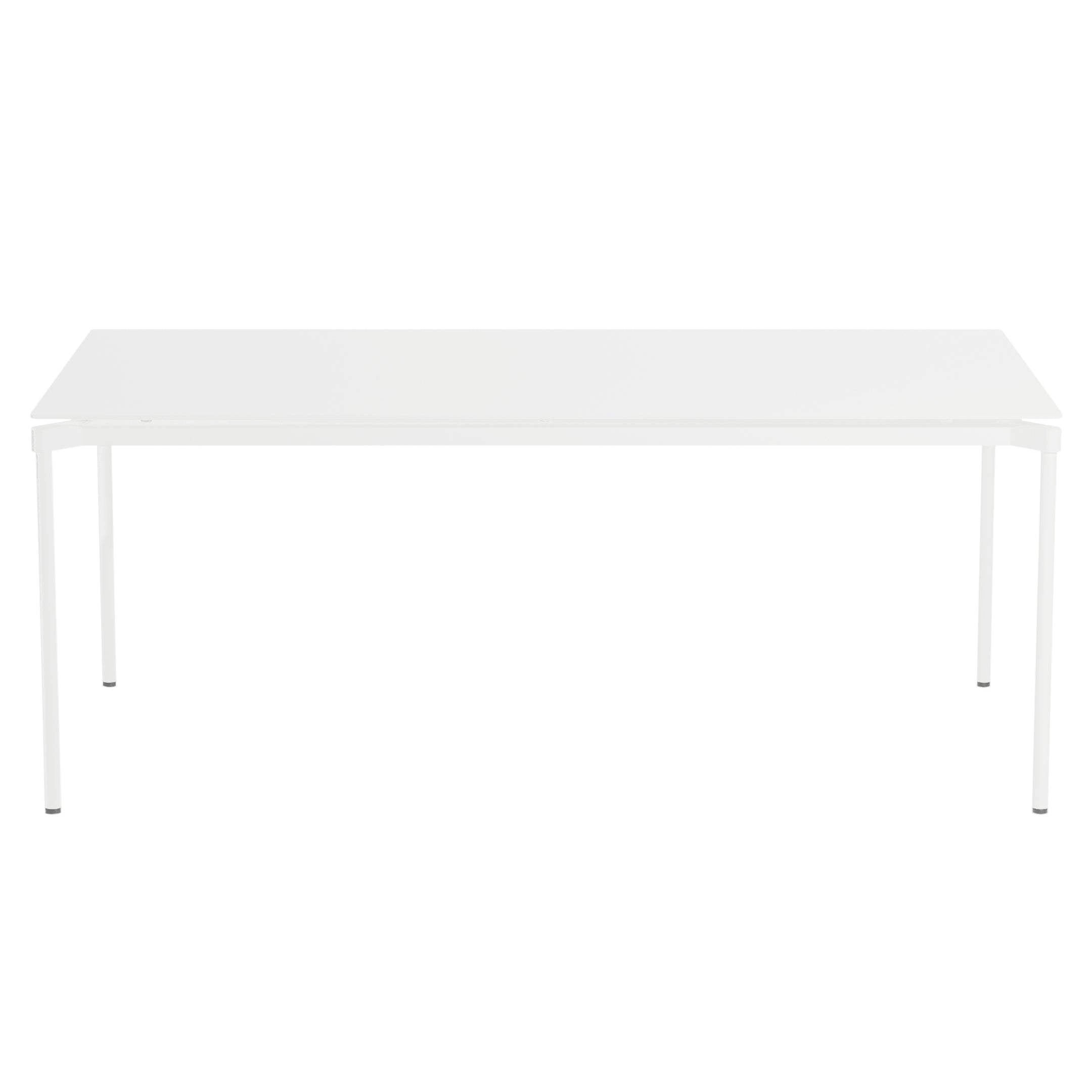 Fromme Outdoor Dining Table: White