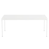Fromme Dining Table: Rectangle + White