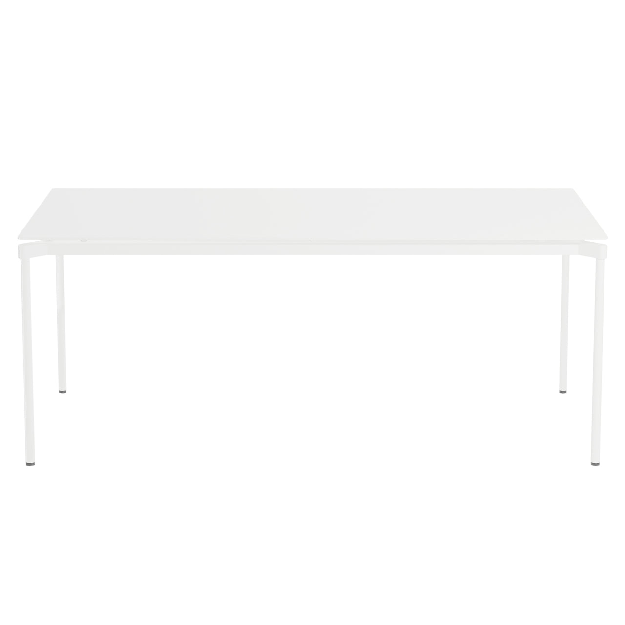 Fromme Outdoor Dining Table: White