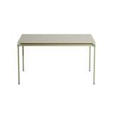 Fromme Dining Table: Square + Jade Green