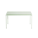 Fromme Dining Table: Square + Pastel Green