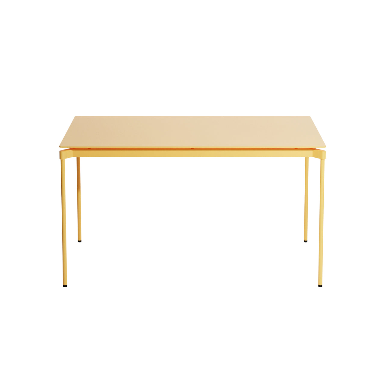 Fromme Dining Table: Square + Saffron
