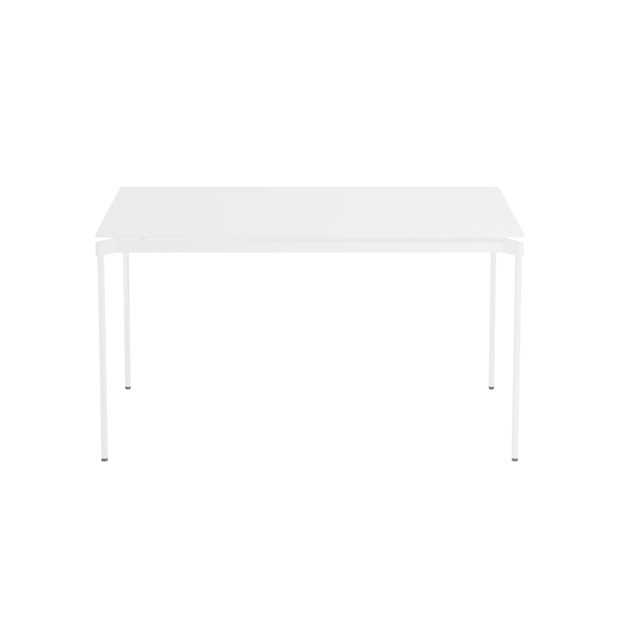 Fromme Dining Table: Square + White