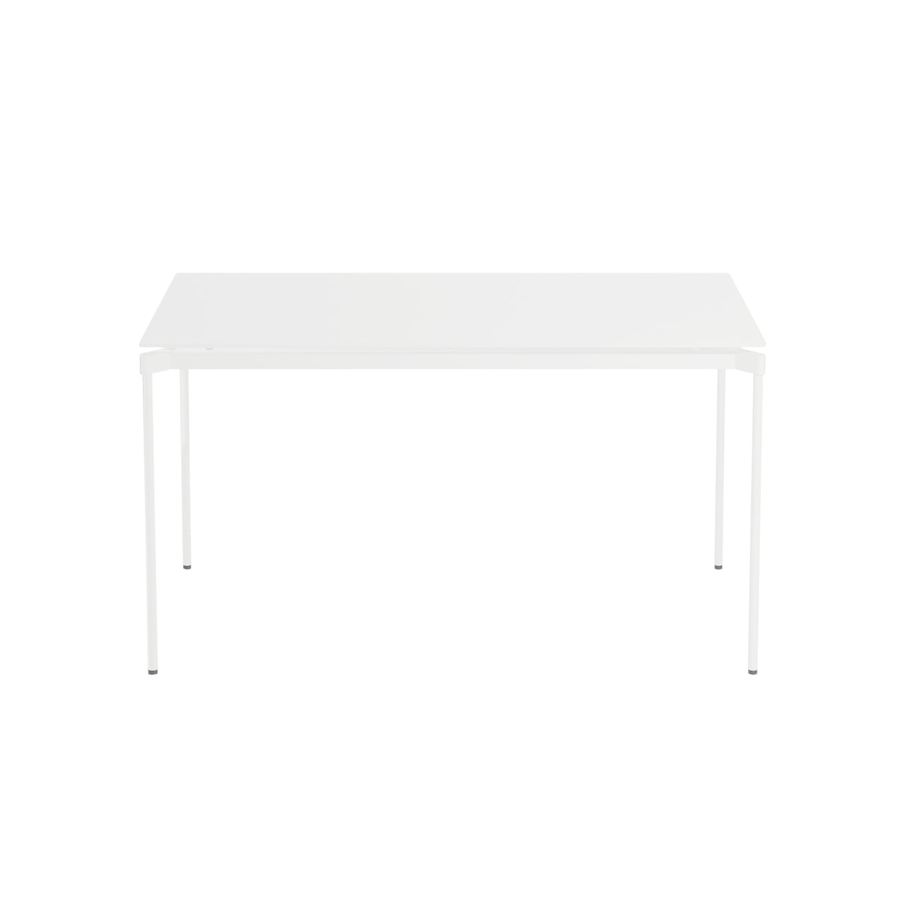 Fromme Dining Table: Square + White