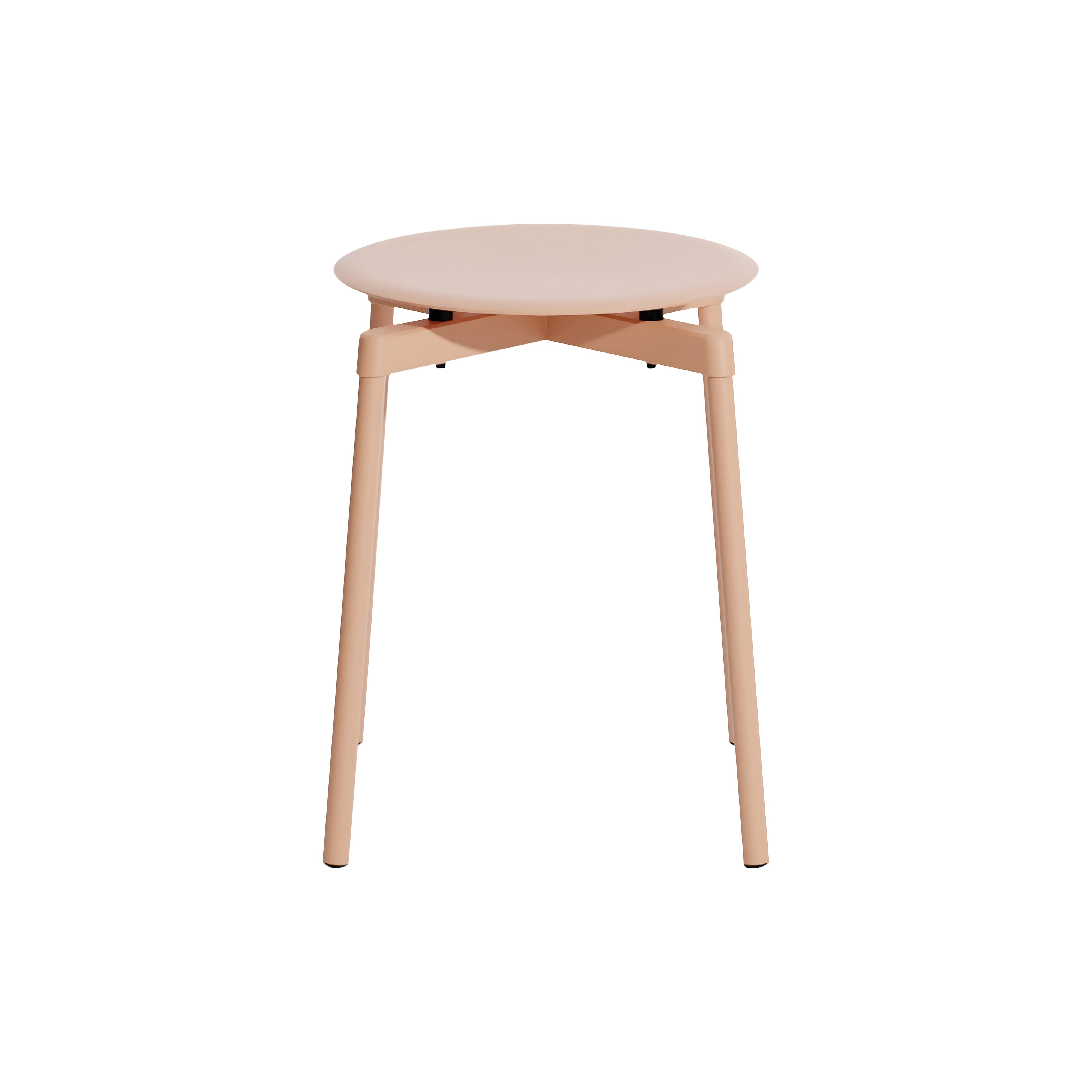 Fromme Stacking Stool: Set of 2 + Blush
