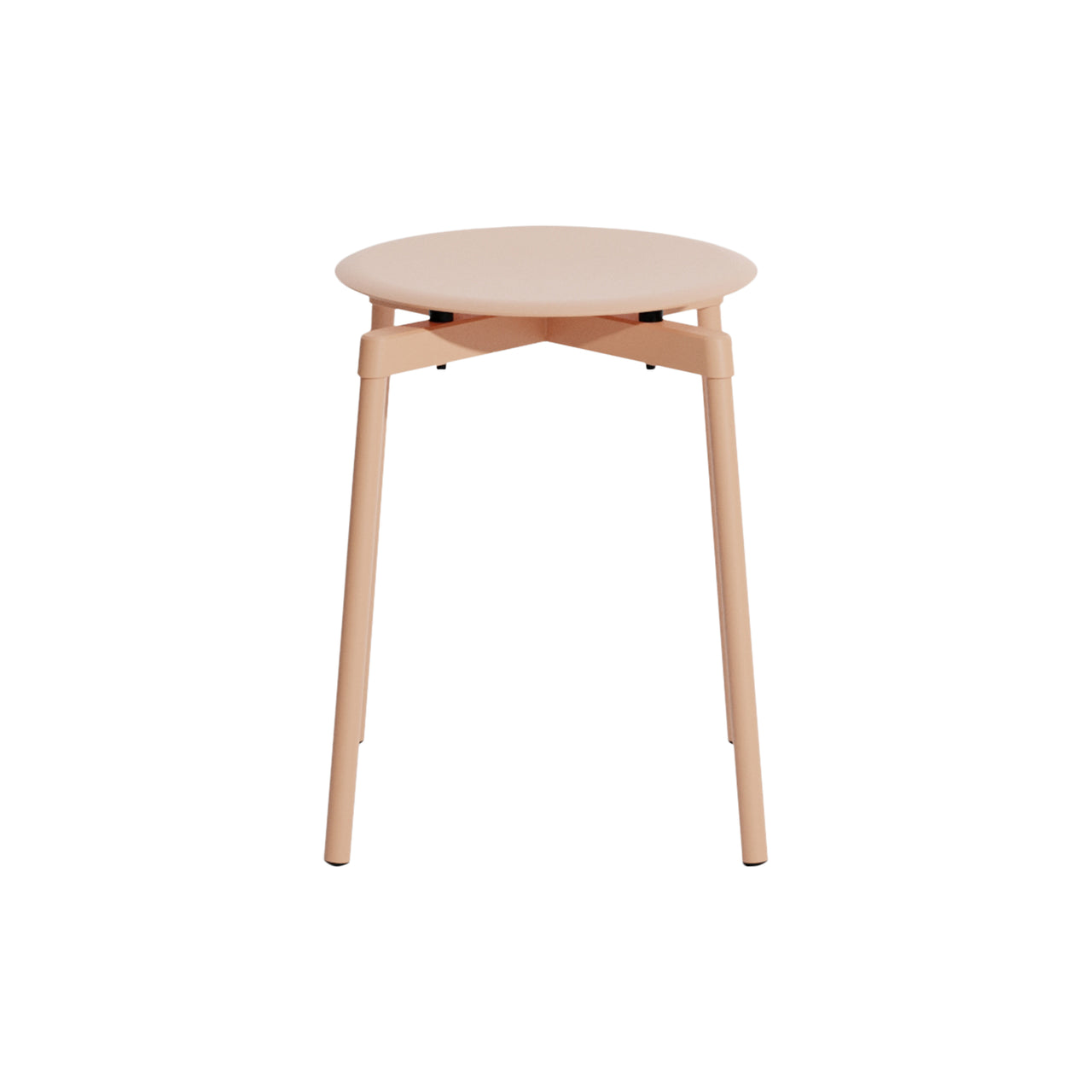 Fromme Stacking Stool: Set of 2 + Blush