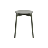 Fromme Stacking Stool: Set of 2 + Glass Green