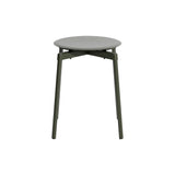 Fromme Stacking Stool: Set of 2 + Glass Green