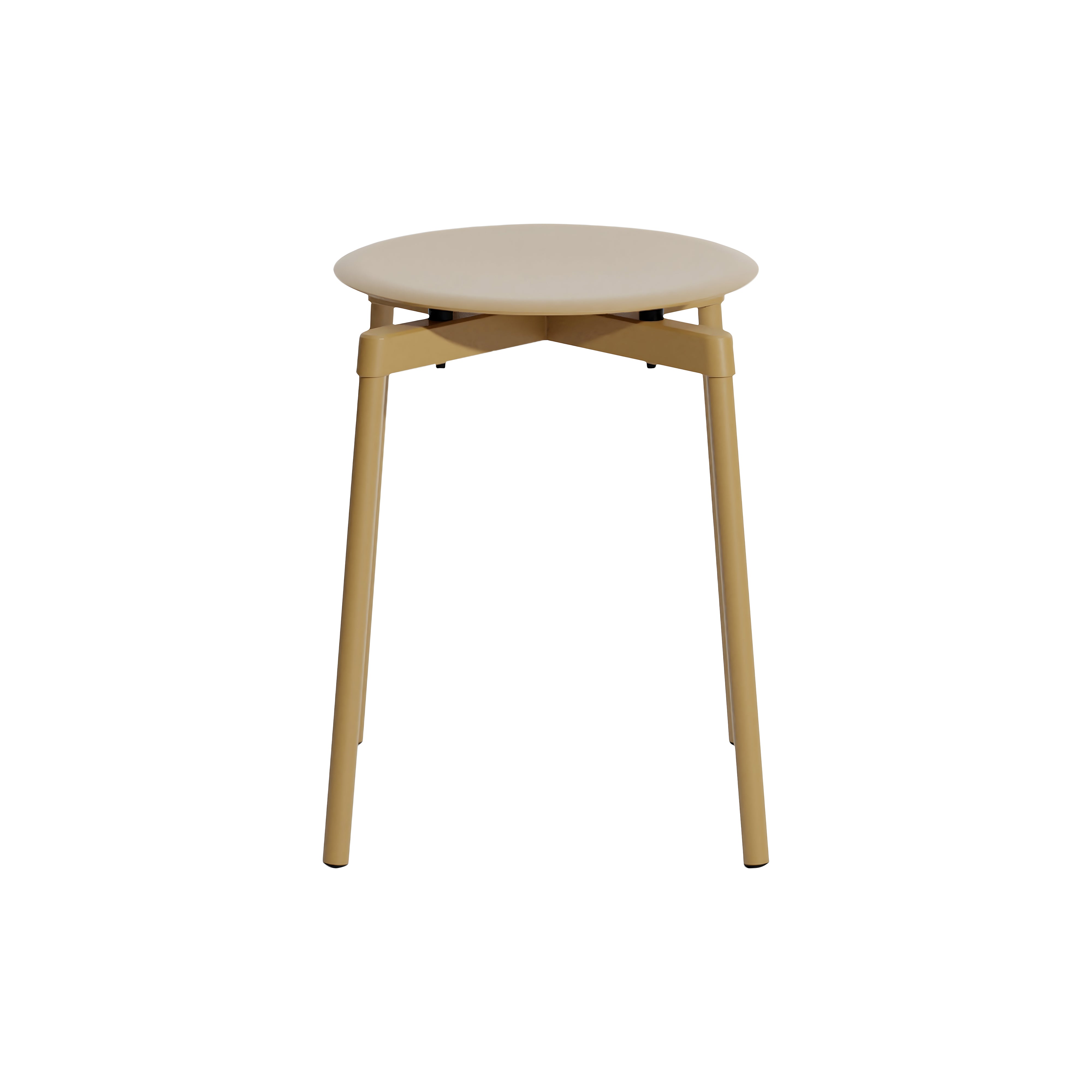 Fromme Stacking Stool: Set of 2 + Gold