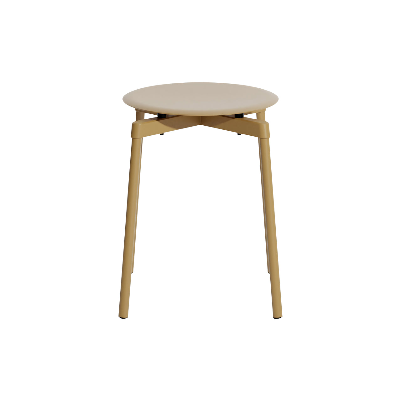 Fromme Stacking Stool: Set of 2 + Gold