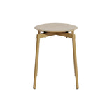 Fromme Stacking Stool: Set of 2 + Gold