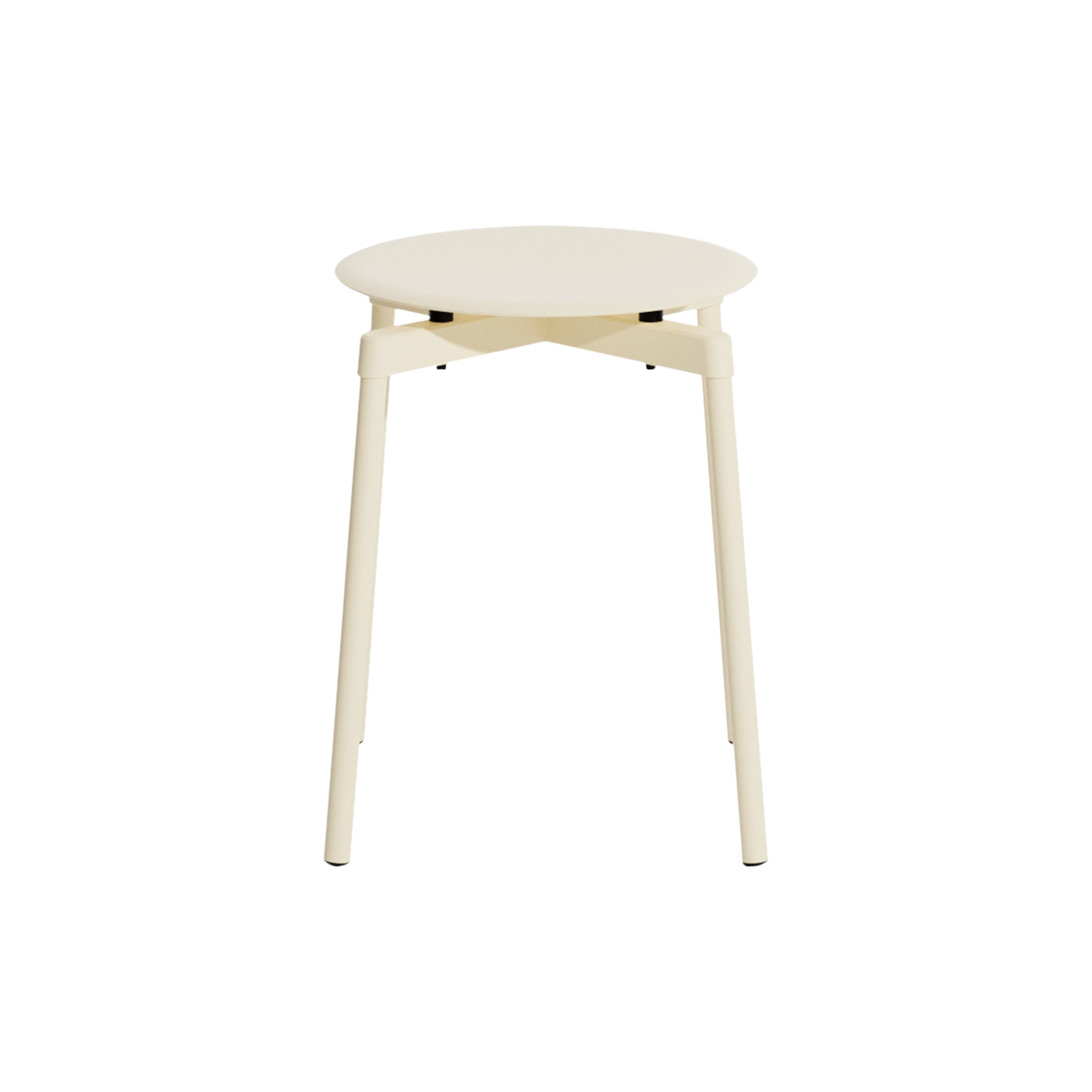 Fromme Stacking Stool: Set of 2 + Ivory