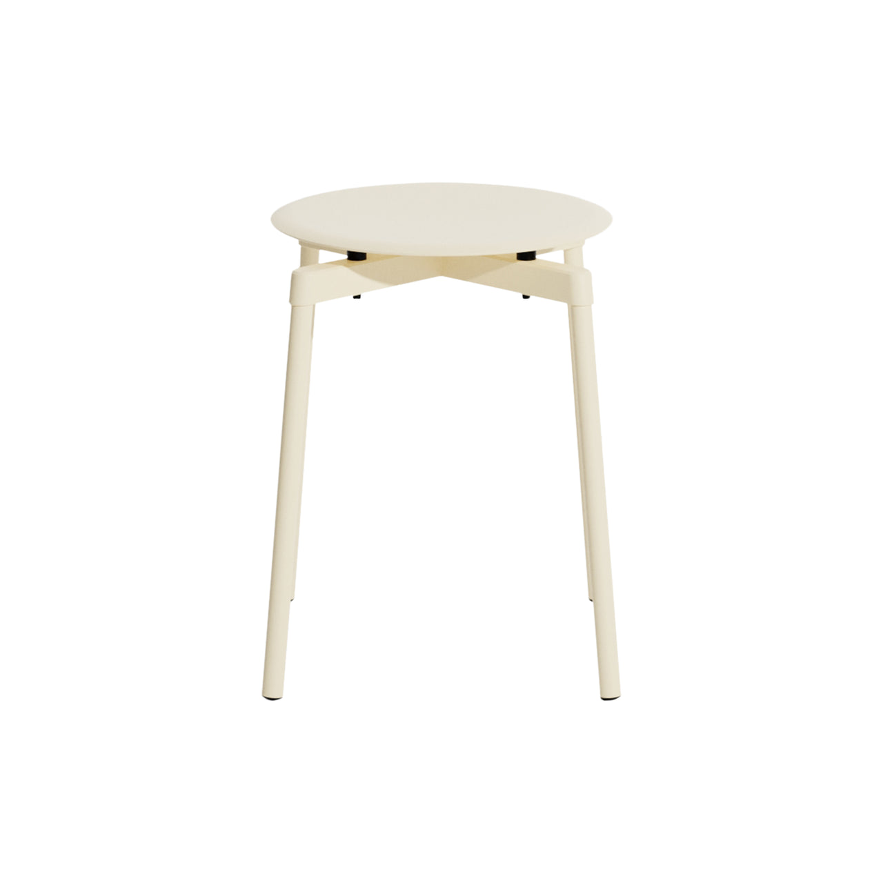 Fromme Stacking Stool: Set of 2 + Ivory