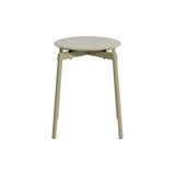 Fromme Stacking Stool: Set of 2 + Jade Green