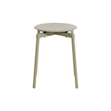 Fromme Stacking Stool: Set of 2 + Jade Green