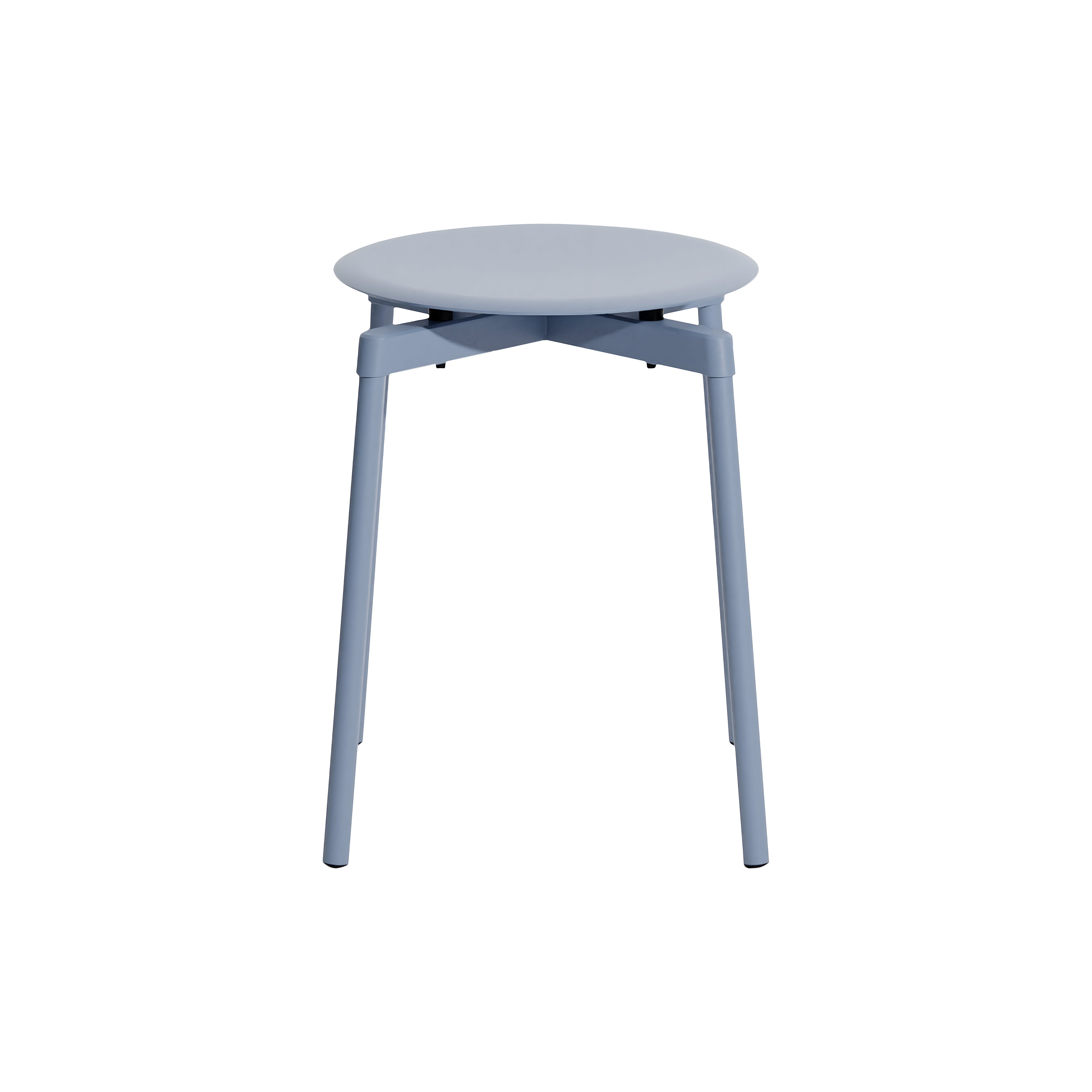 Fromme Stacking Stool: Set of 2 + Pigeon Blue