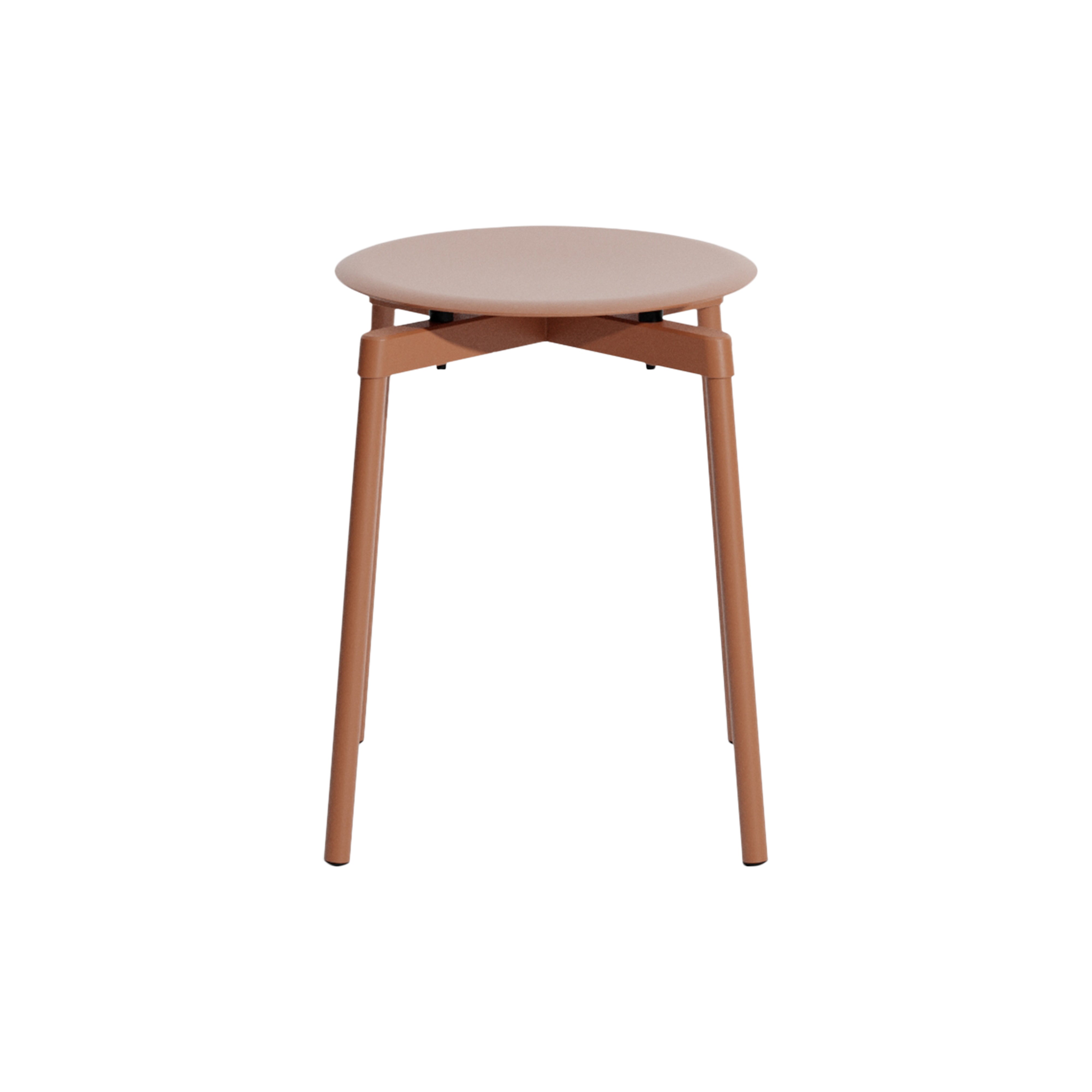 Fromme Stacking Stool: Set of 2 + Terracotta