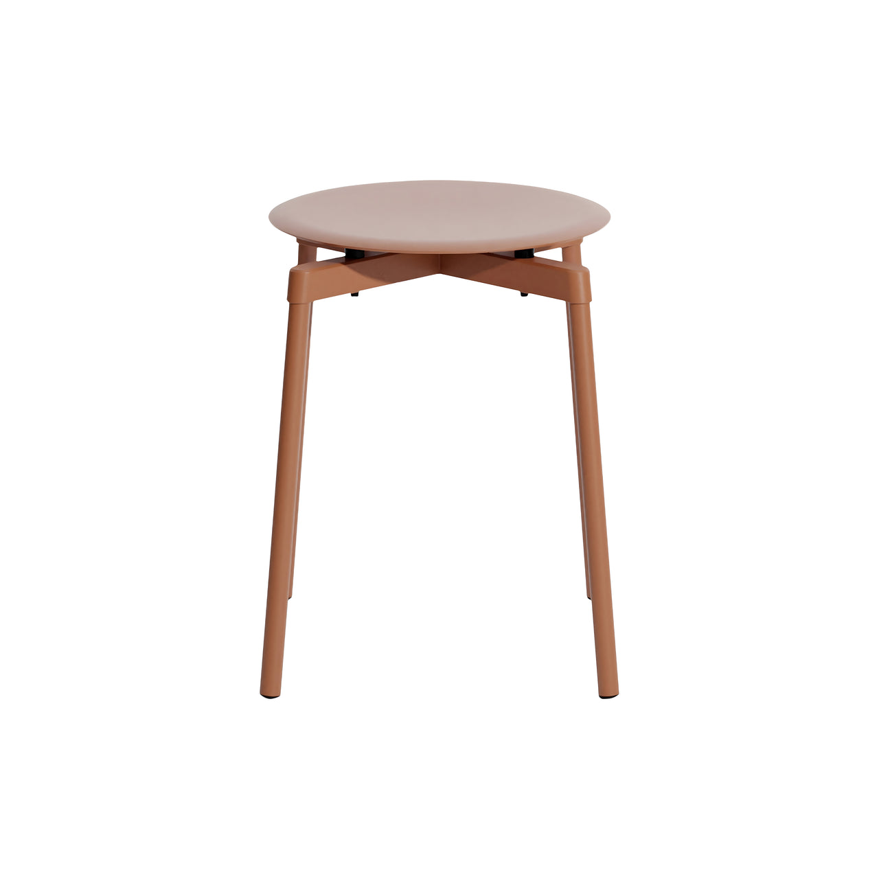 Fromme Stacking Stool: Set of 2 + Terracotta