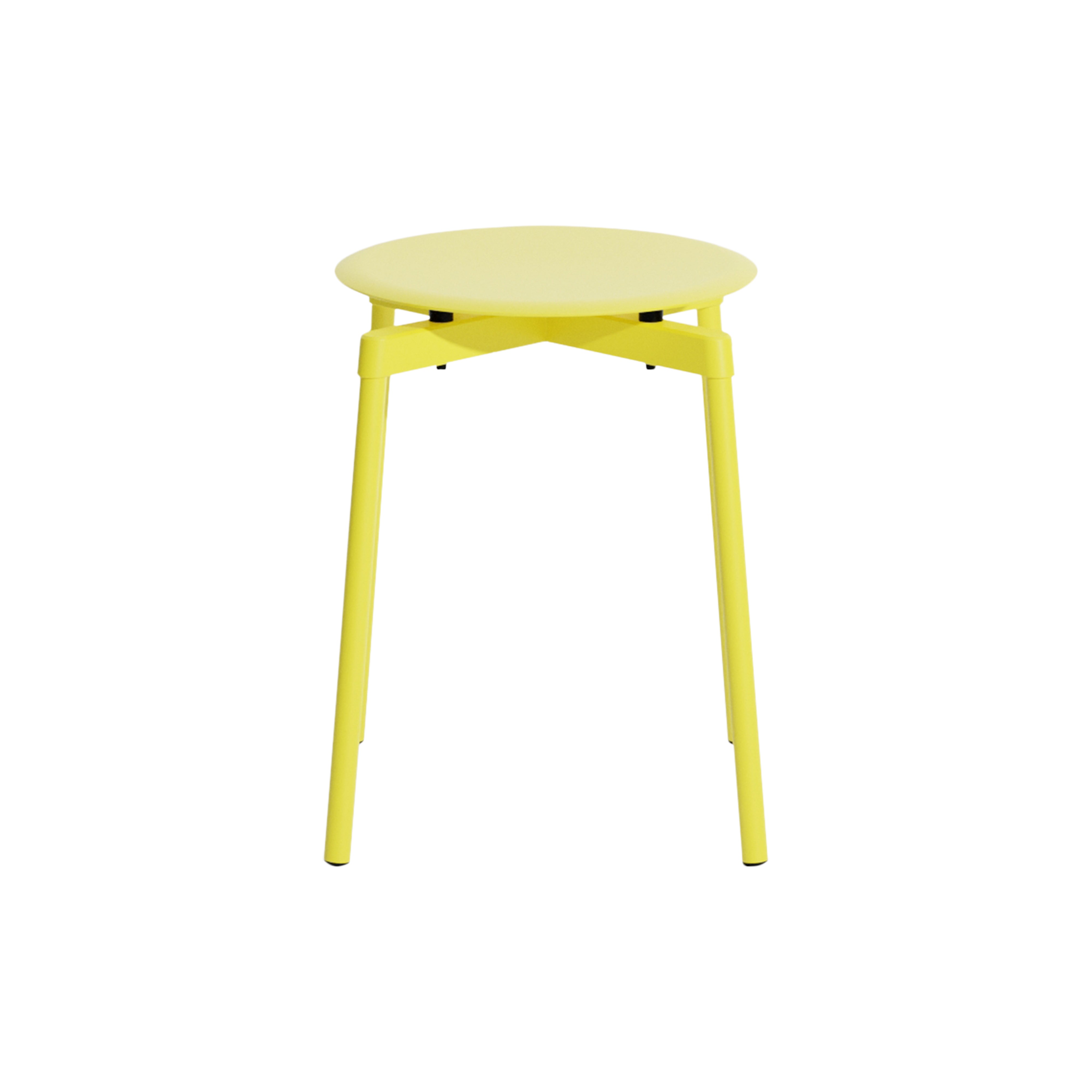 Fromme Stacking Stool: Set of 2 + Yellow