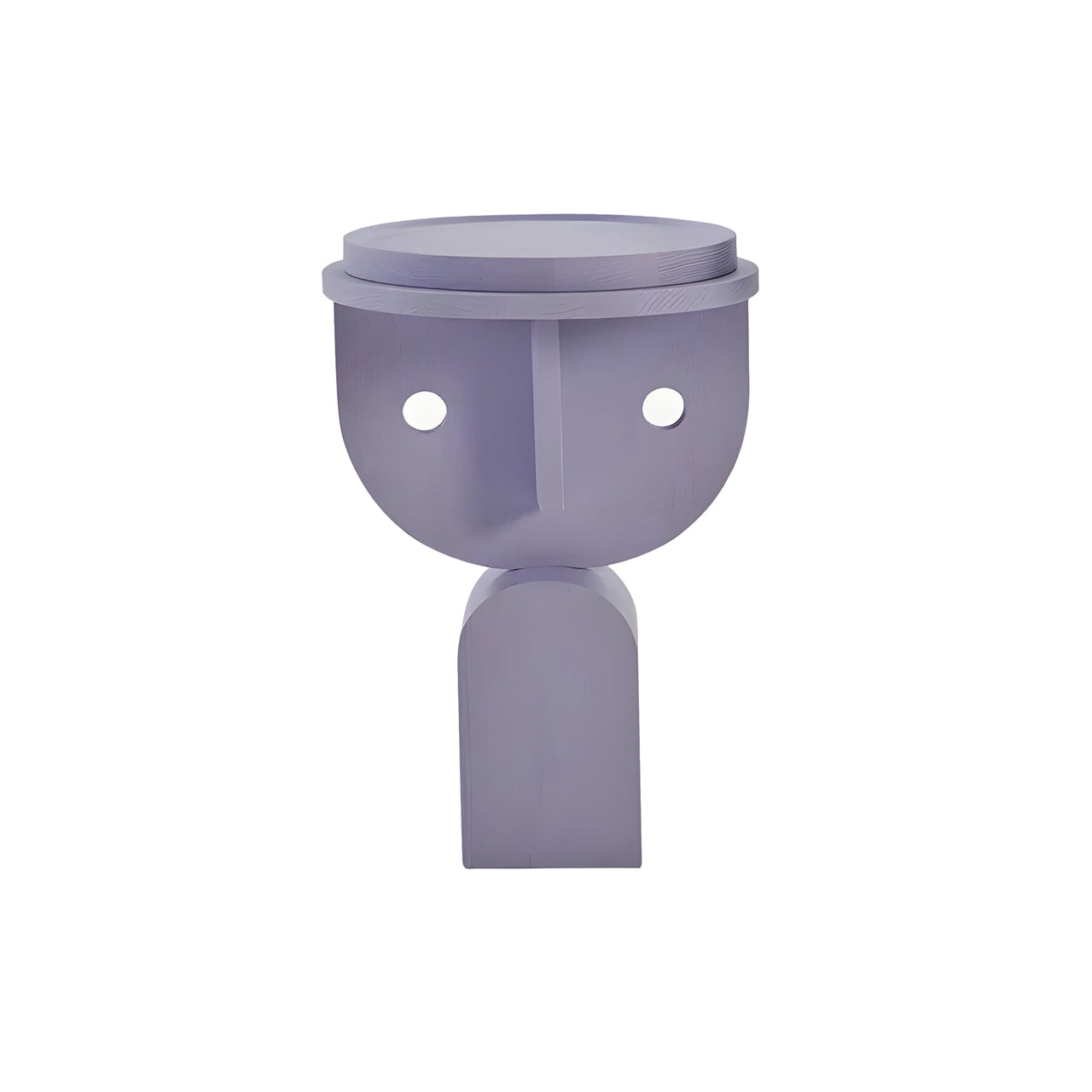 Faces Occasional Table: Low + Malva Oak