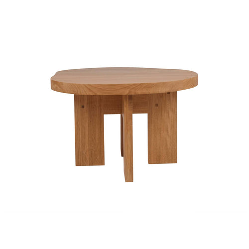 Farmhouse Side Table: Natural Oak