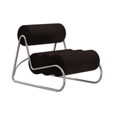 Fave Lounge Chair: Mirror Chrome Steel