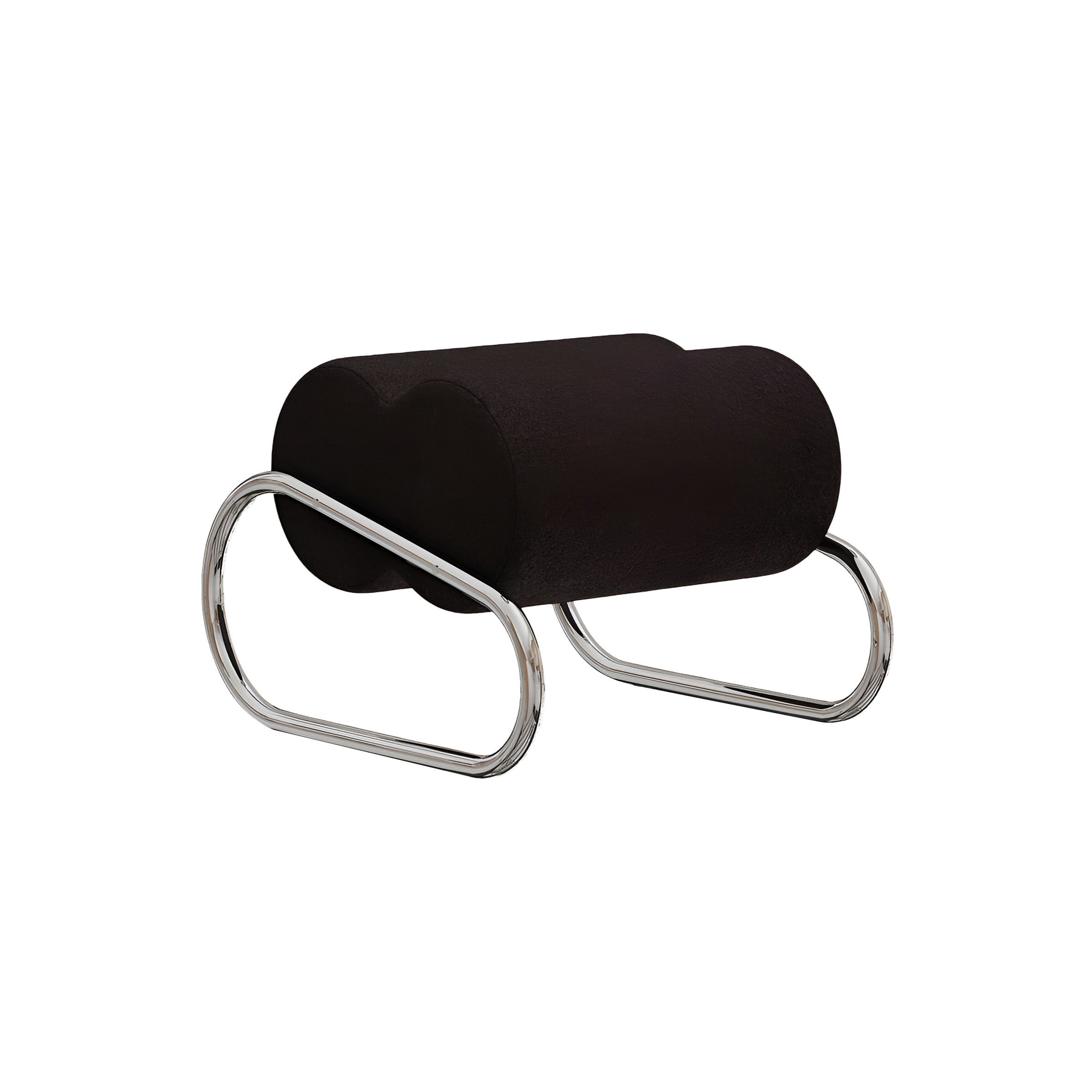 Fave Footstool: Chrome Steel