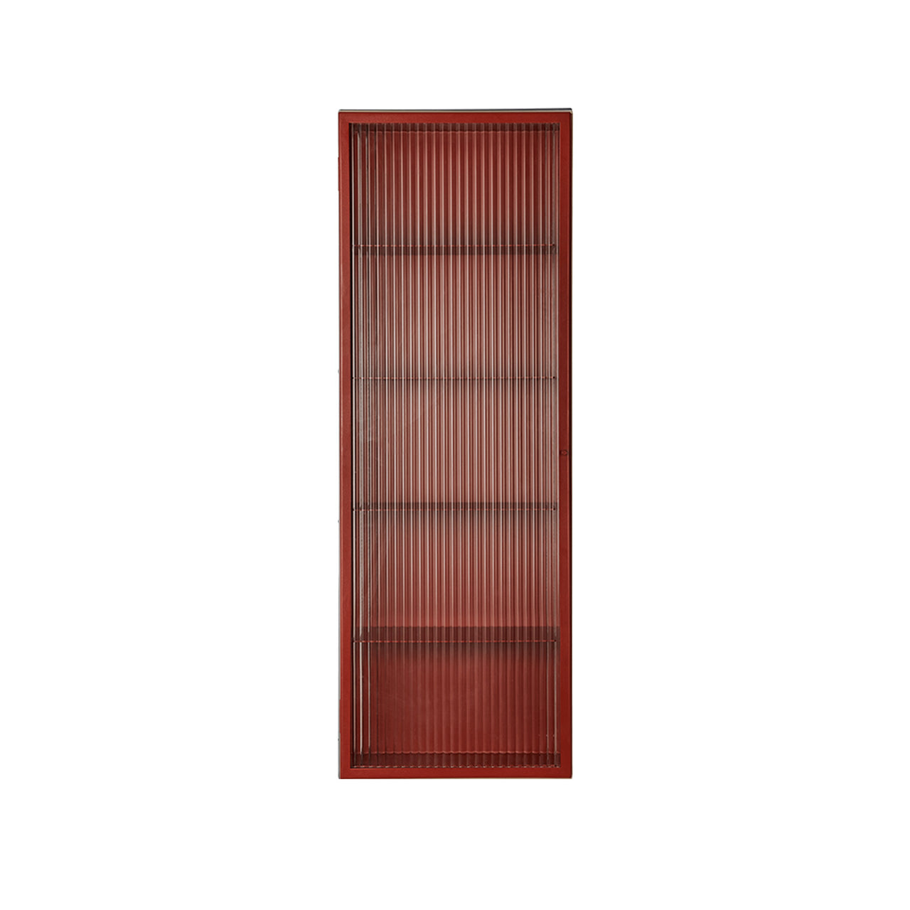 Haze Wall Cabinet: Oxide Red