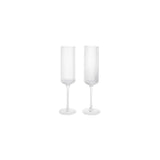 Ripple Champagne Flutes: Set of 2