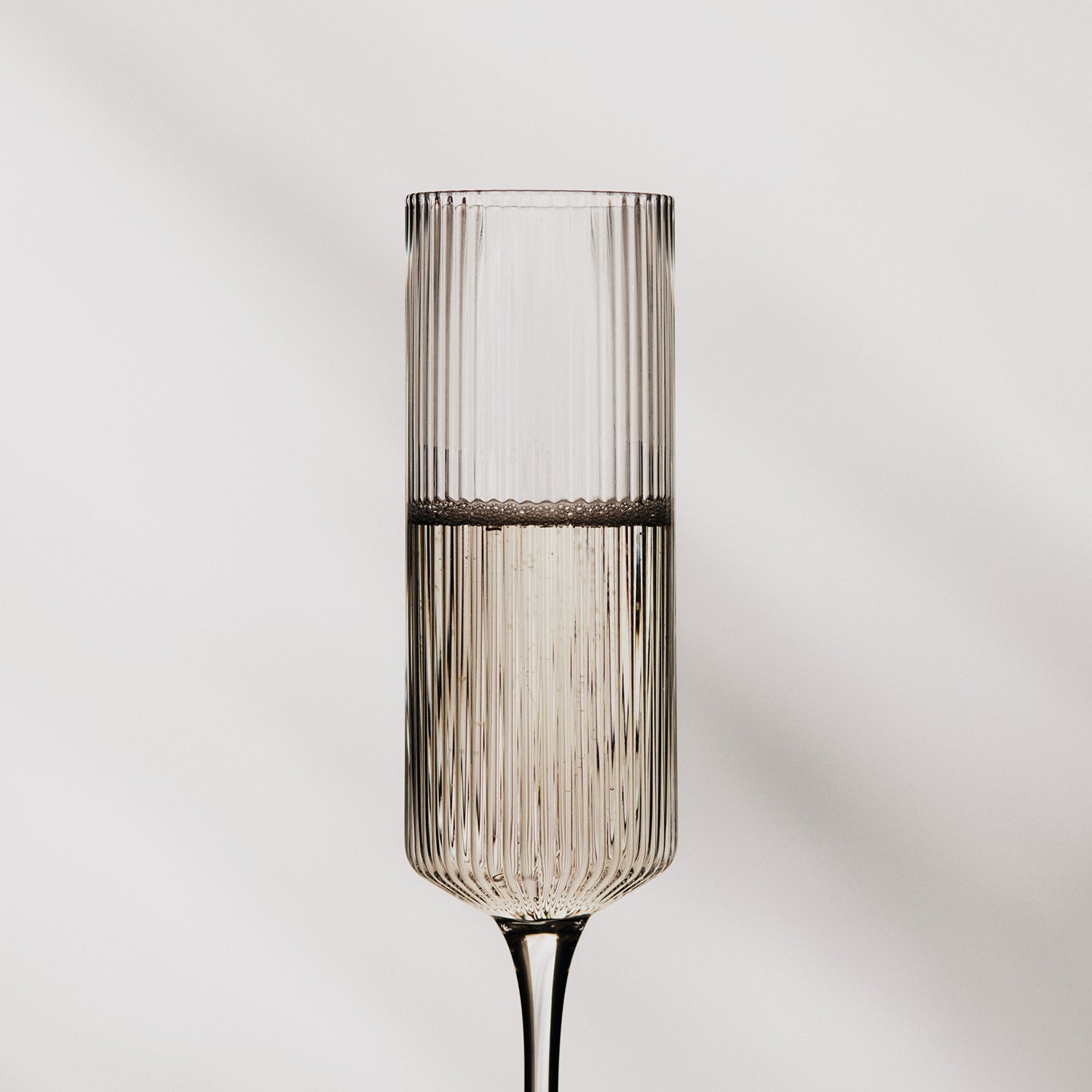 Ripple Champagne Flutes: Set of 2