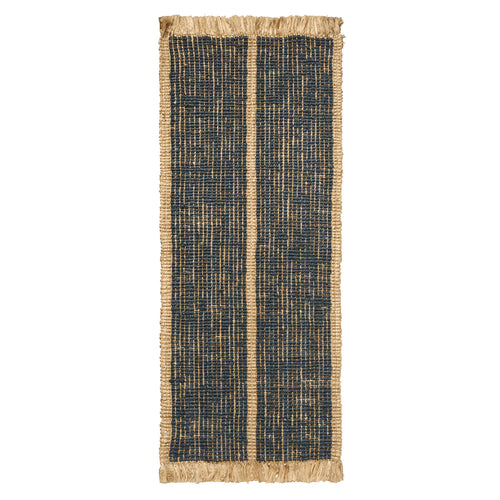 Athens Stripes Runner: Ink Blue