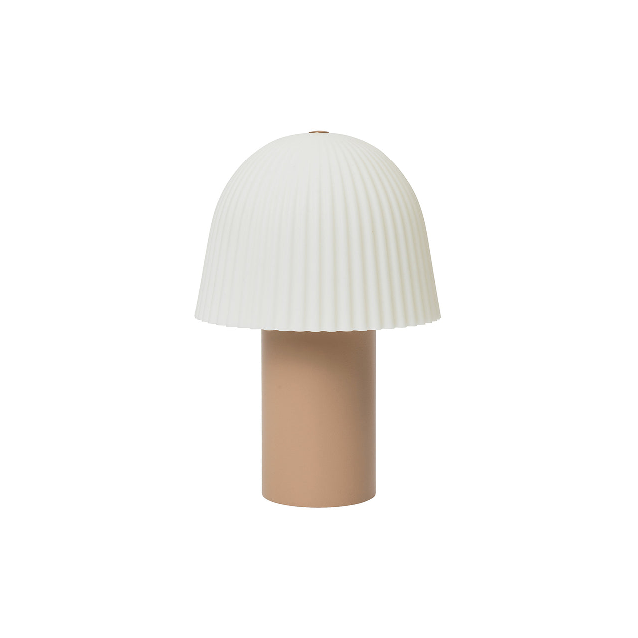 Frill Portable Lamp: Rose