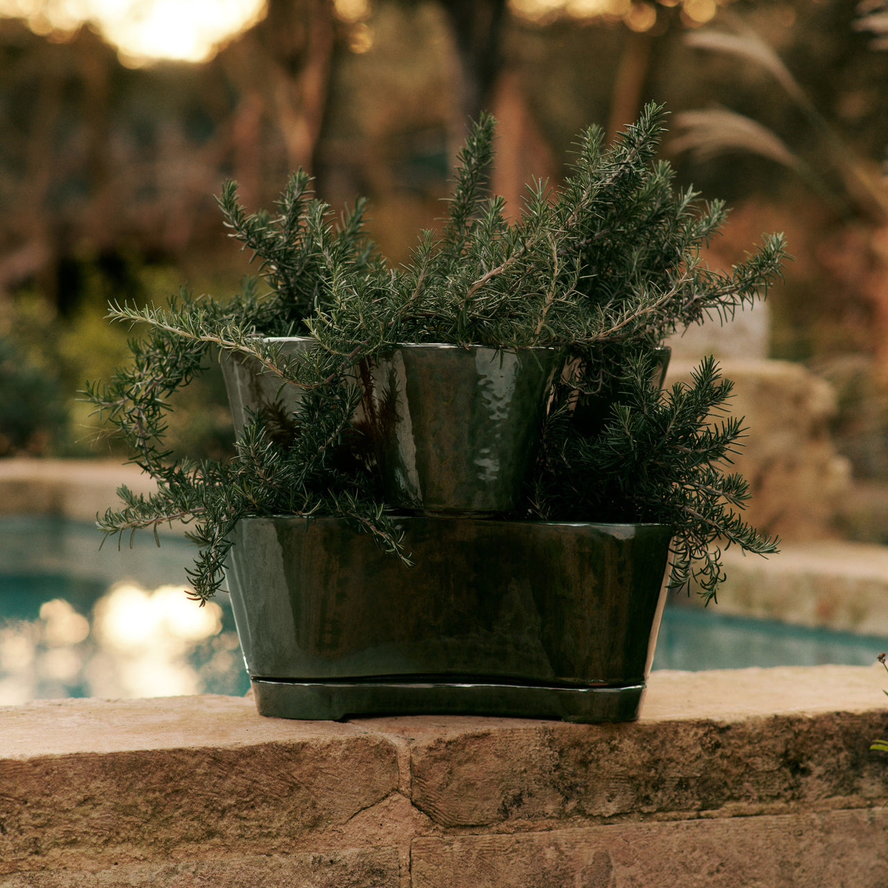 Gemi Stackable Planters: Set of 2