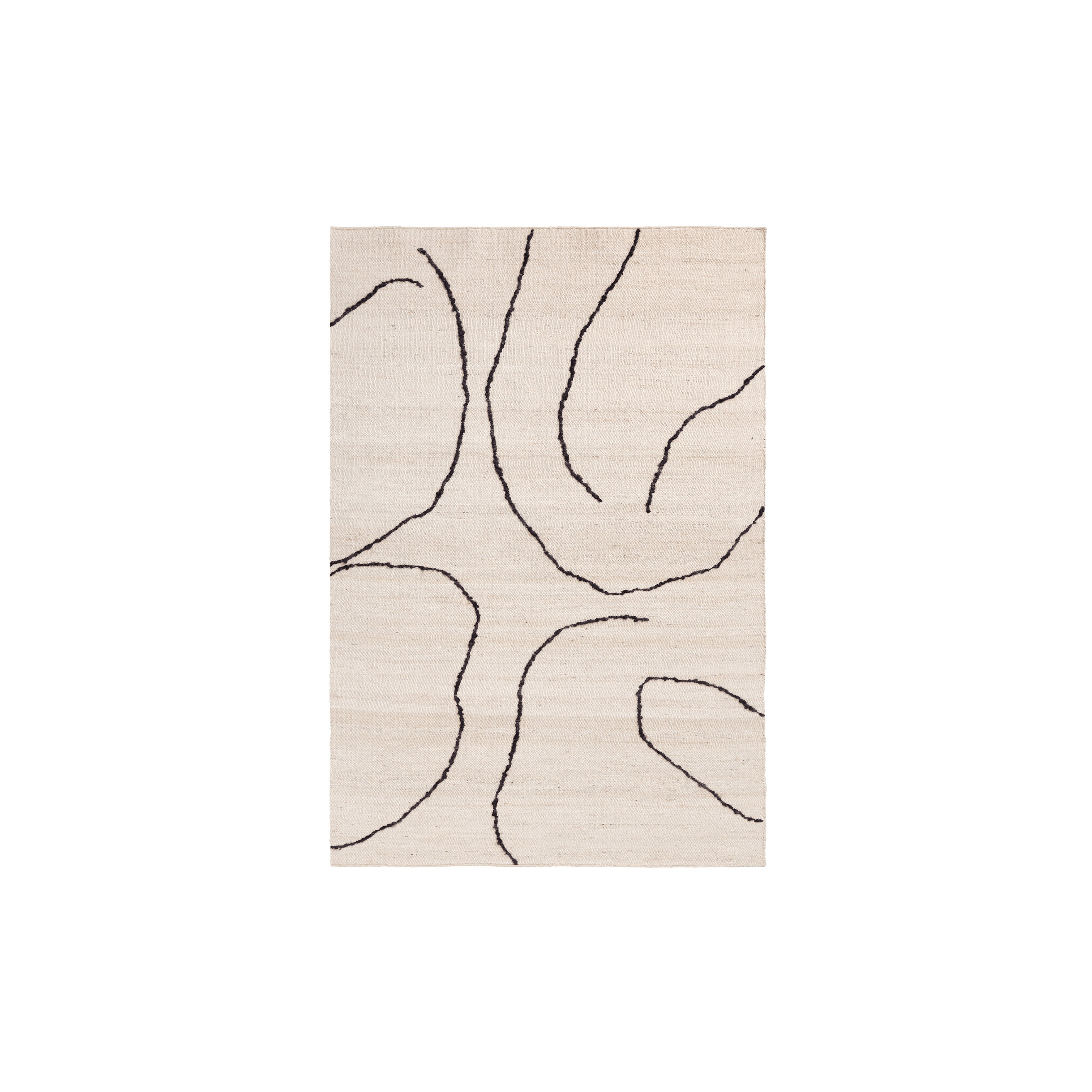 Gesso Jute Rug: Small - 78.7