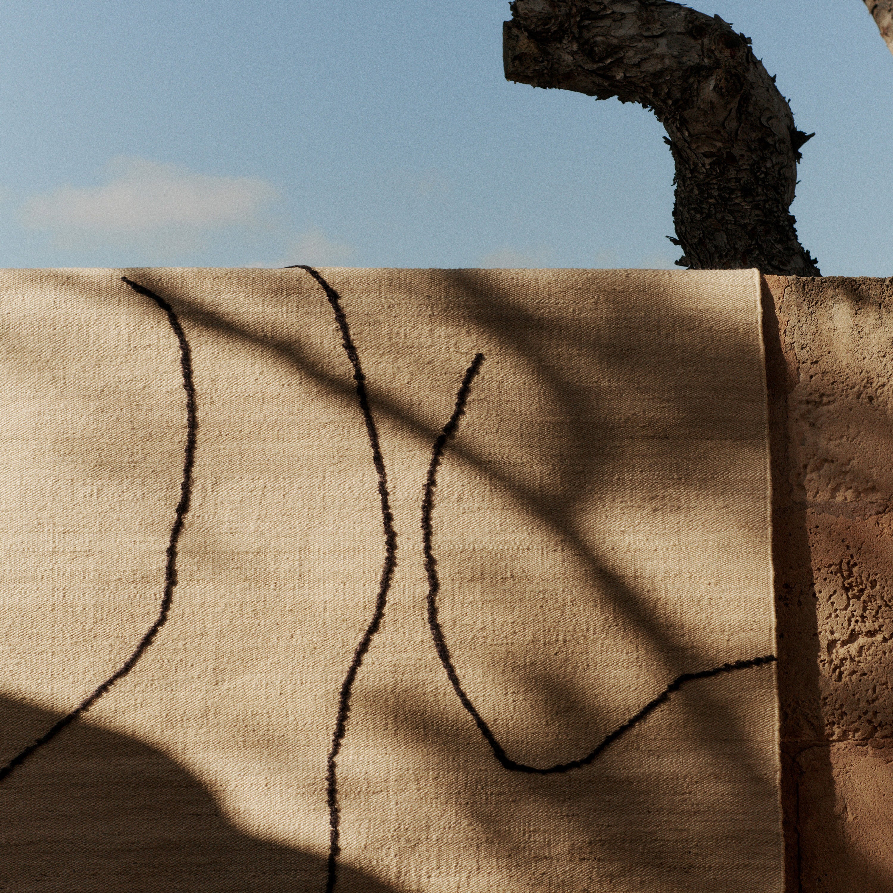 Gesso Jute Rug