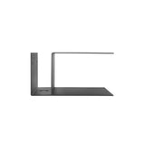 Lager Bedside Table: Black