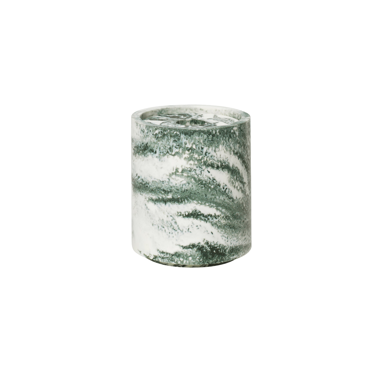 Mist Container: Emerald Off-White