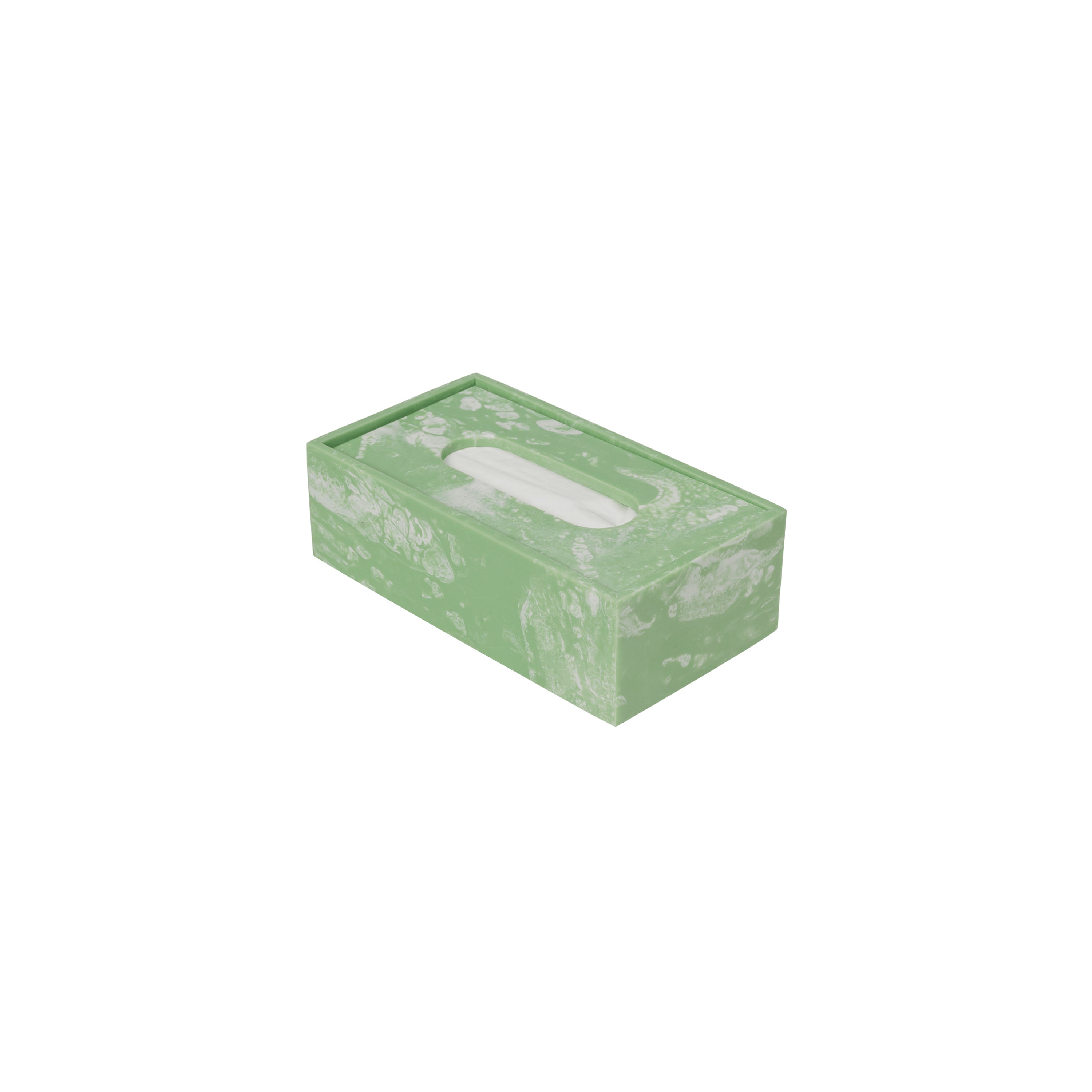 Mist Tissue Box: Seafoam