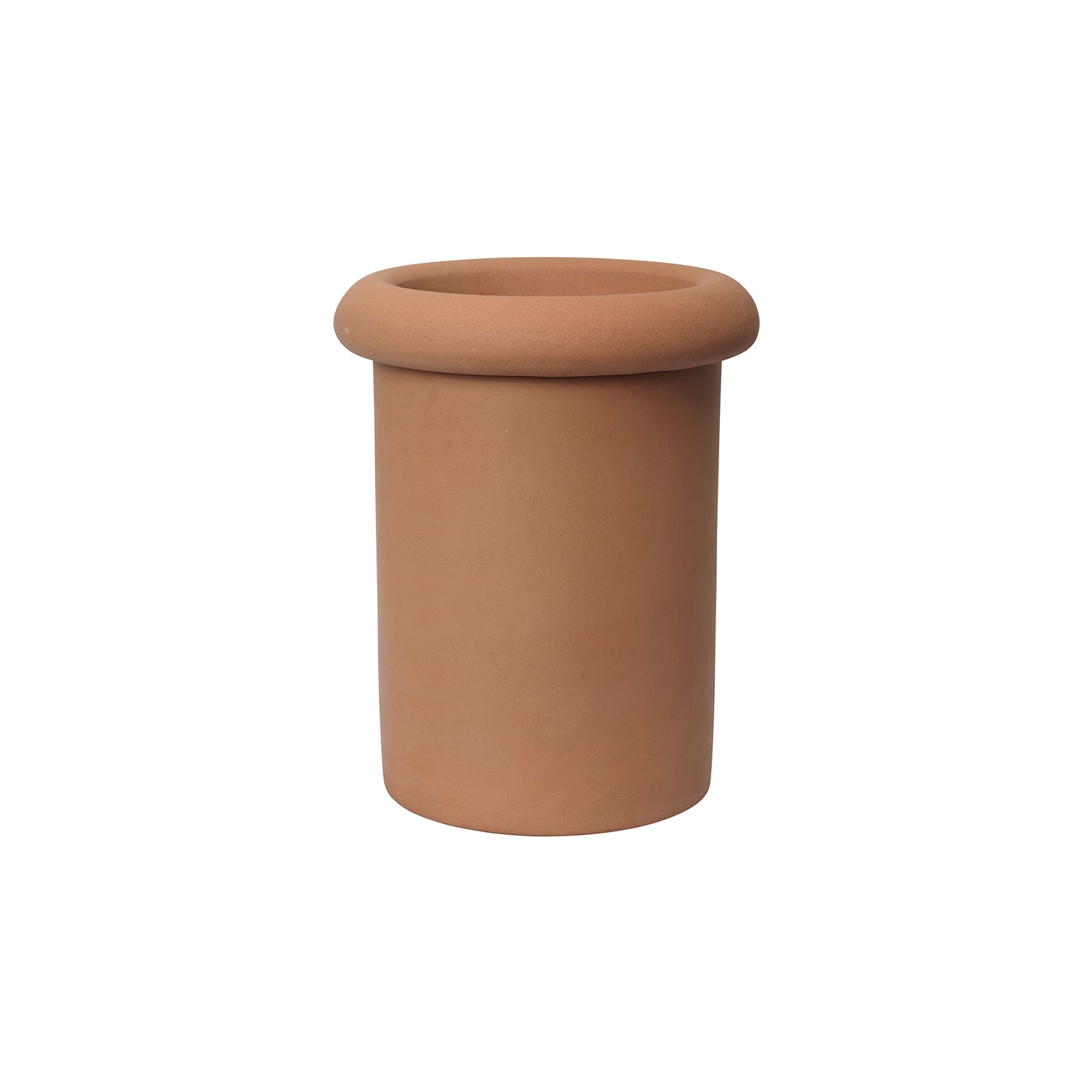 Rollo Pot: Low + Terracotta