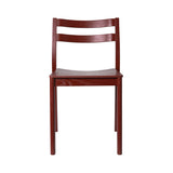 Boda Dining Chair: Red Brown