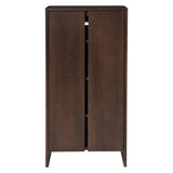 Parcel Hallway Cabinet: High + Dark Stained Oak