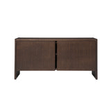 Parcel Hallway Cabinet: Low + Dark Stained Oak