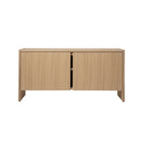 Parcel Hallway Cabinet: Low + Natural Oak