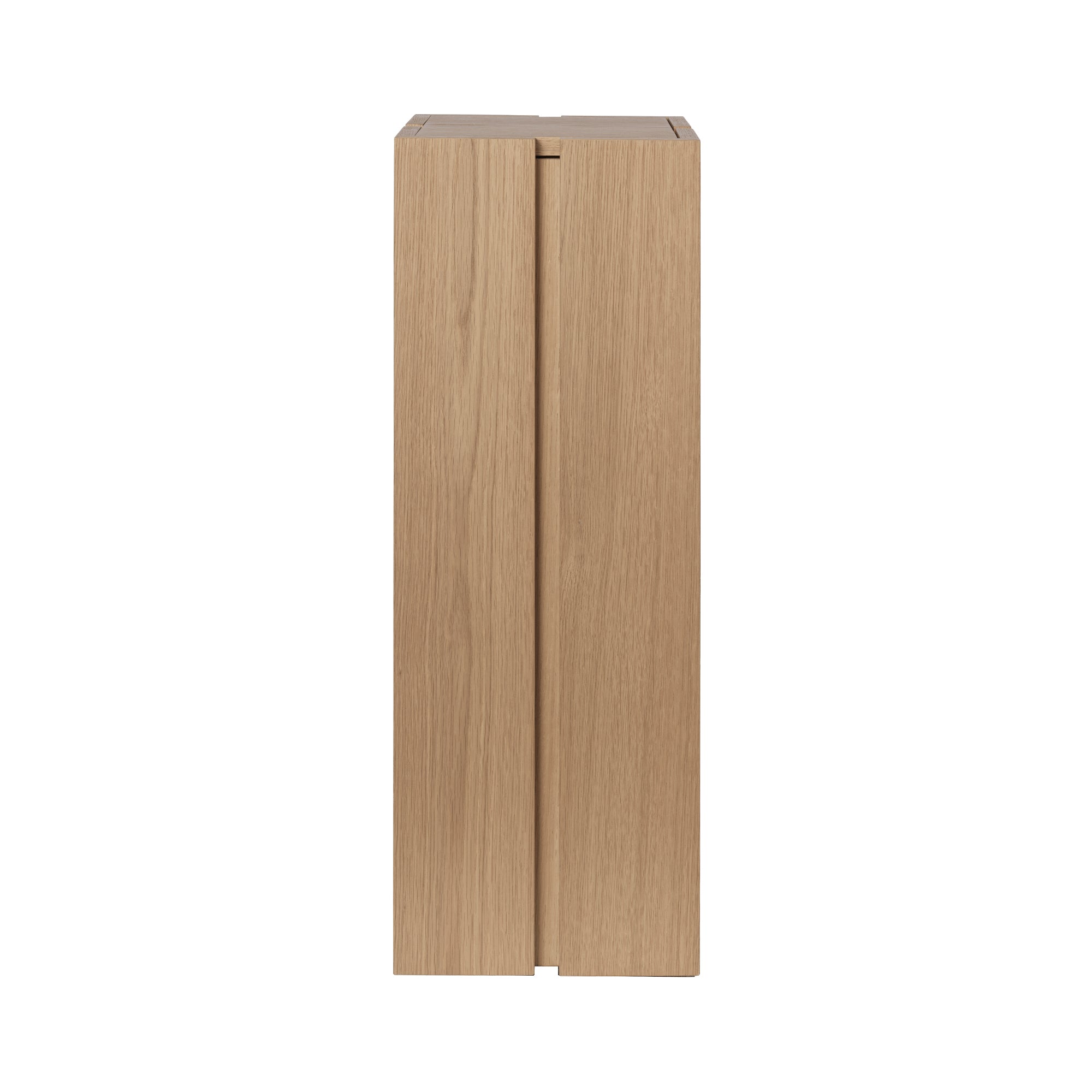 Parcel Pedestal: High + Natural Oak