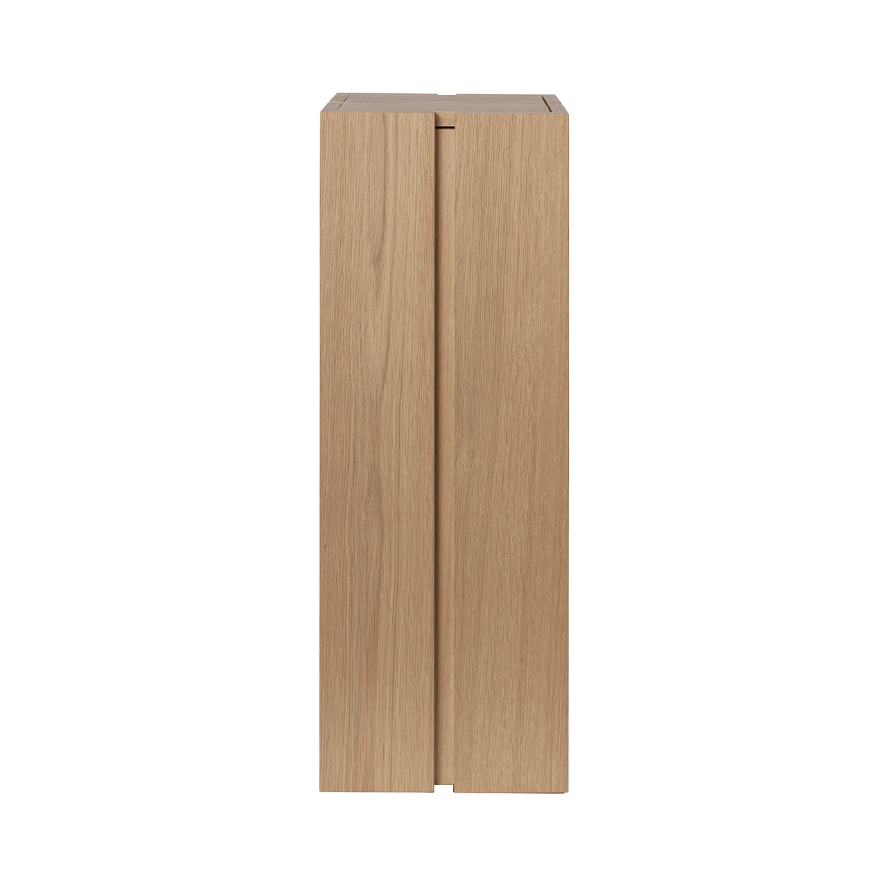 Parcel Pedestal: High + Natural Oak