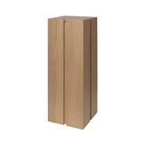 Parcel Pedestal: High + Natural Oak