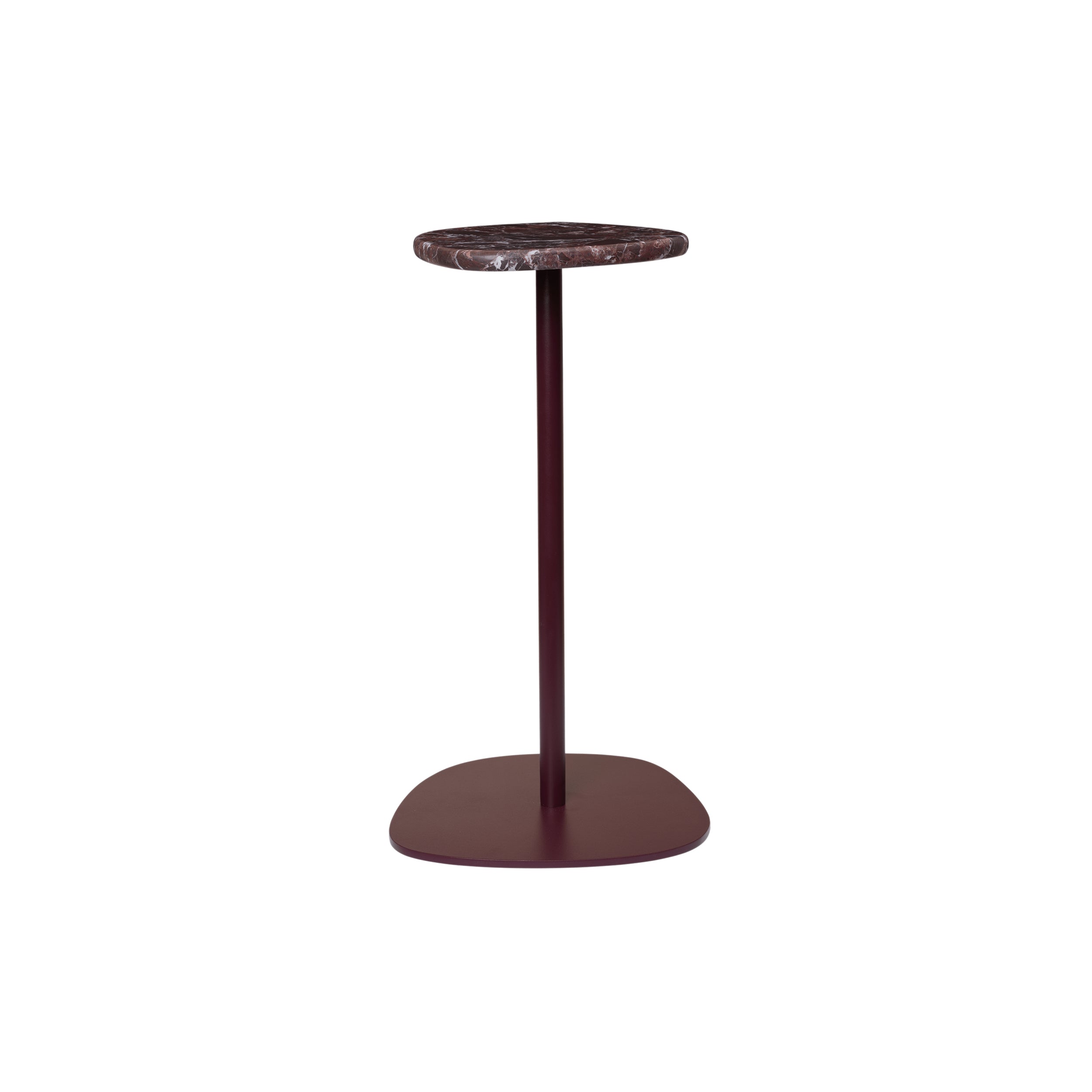 Plyo Accent Table: Dark Grape